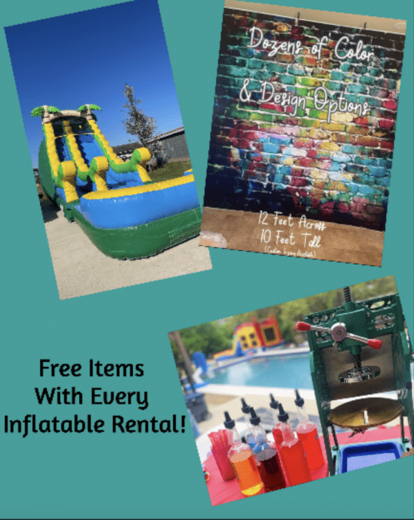 Inflatable Rental Packages (Free Stuff!)